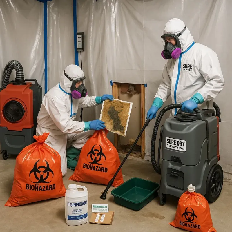 Contaminated Water Handling Protocols process in Bucyrus, OH